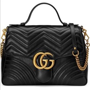 Gucci GG Marmont Medium Top Handle Bag